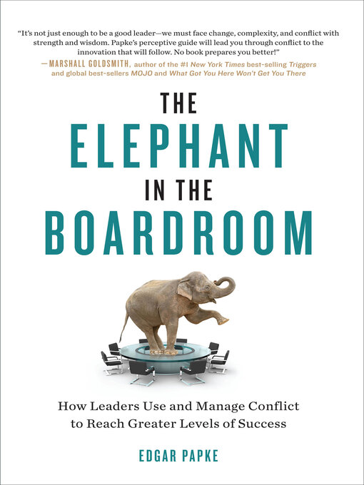 Title details for The Elephant in the Boardroom by Edgar Papke - Available